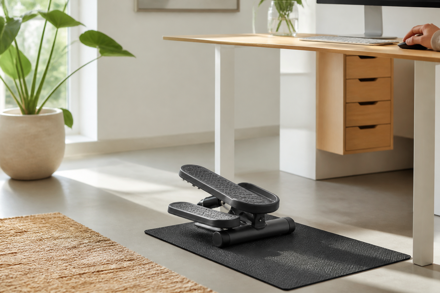 Hoe kies je een mini-stepper voor onder je bureau?