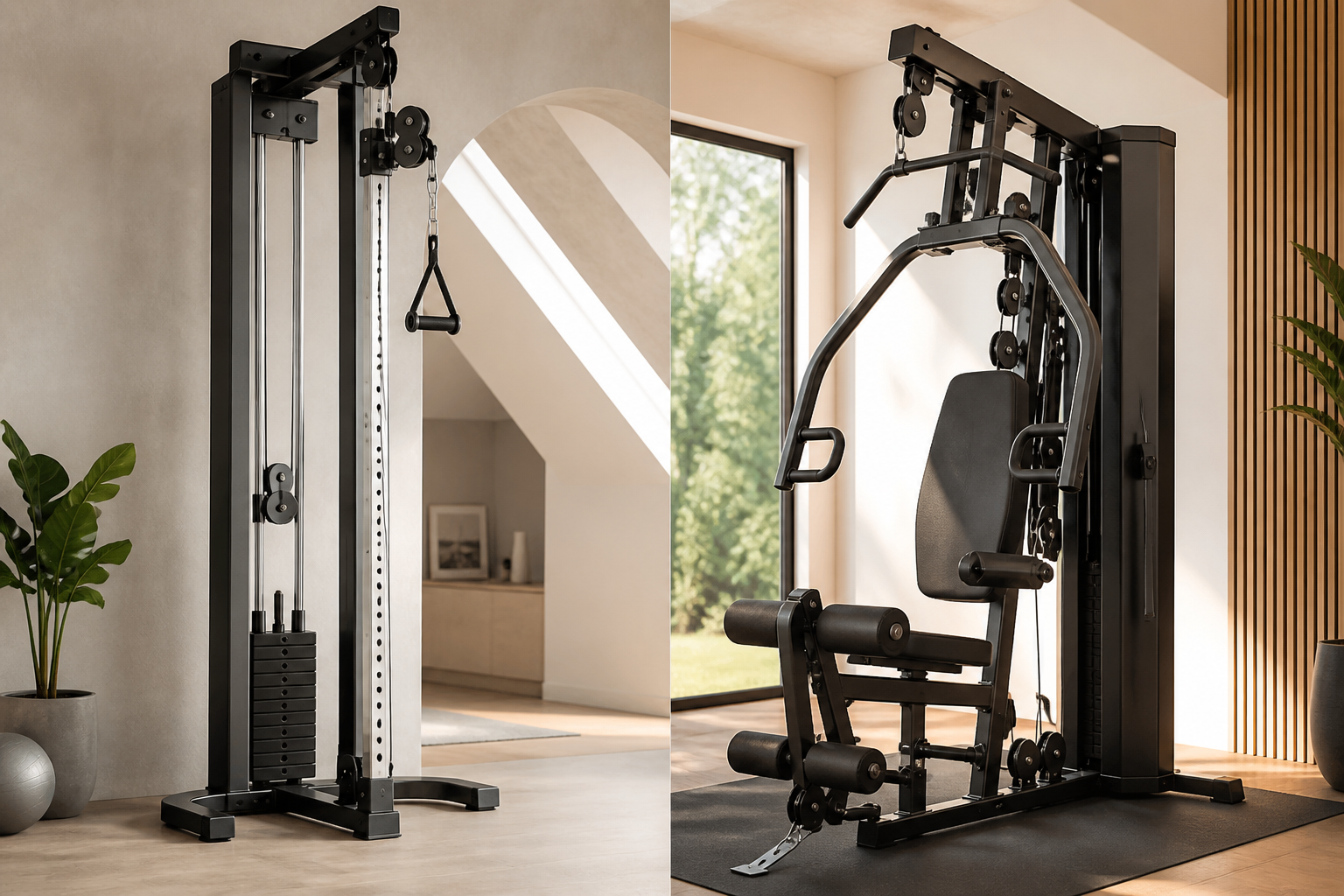 Kabelmachine vs multigym: welke kies je voor gerichte spieropbouw?