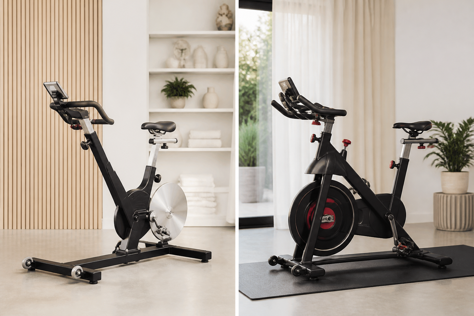 Keiser M3i vs Schwinn IC8: welke fietstrainer koop je?