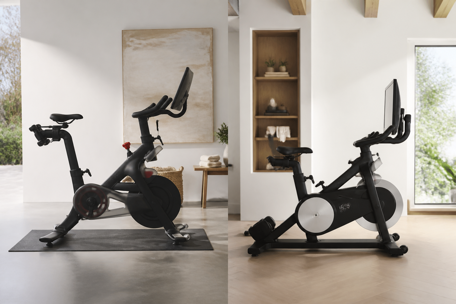 Peloton Bike vs NordicTrack S22i: betaal je voor de lessen echt meer?