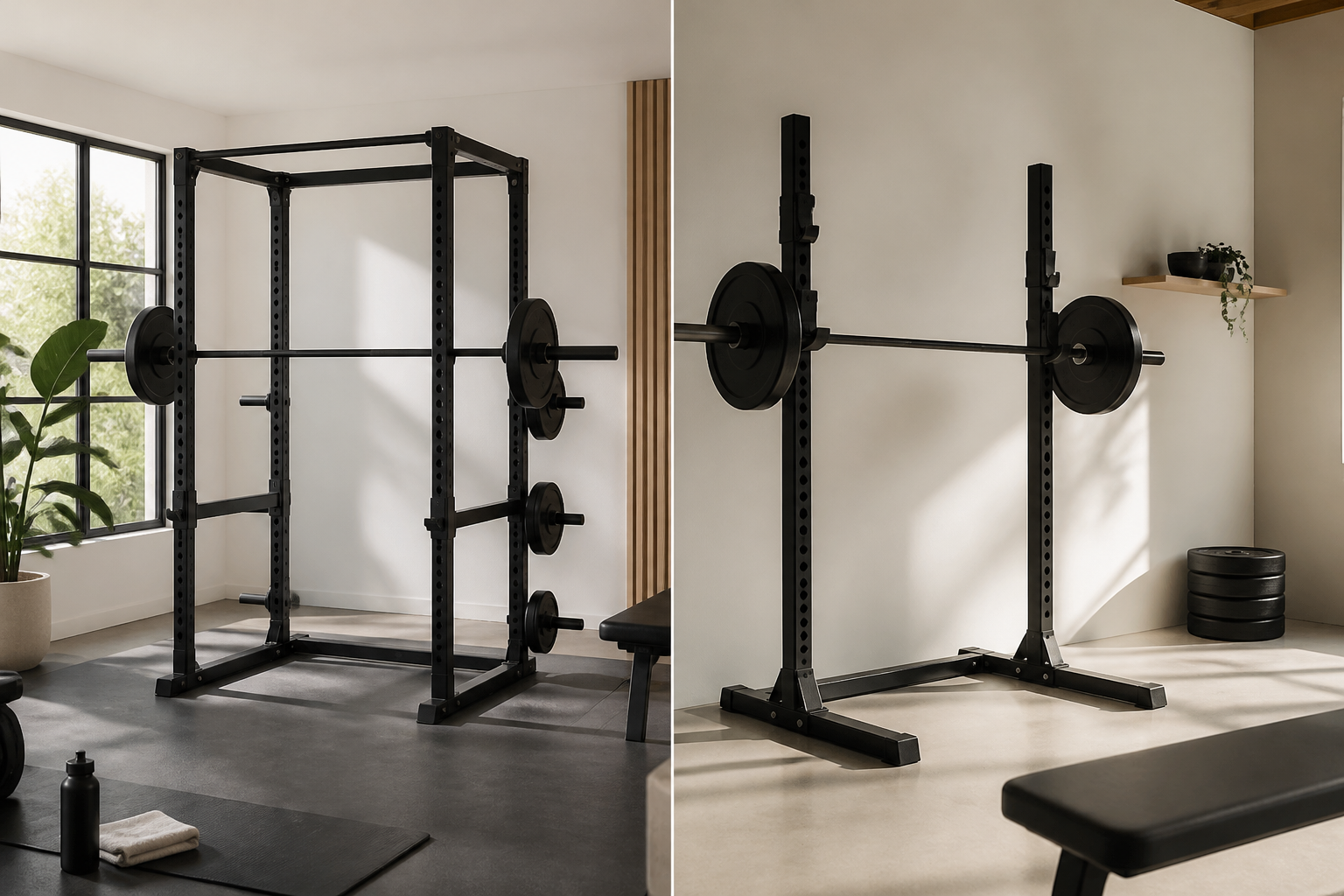 Squatrek vs half rack: welke past bij jouw thuisgym?