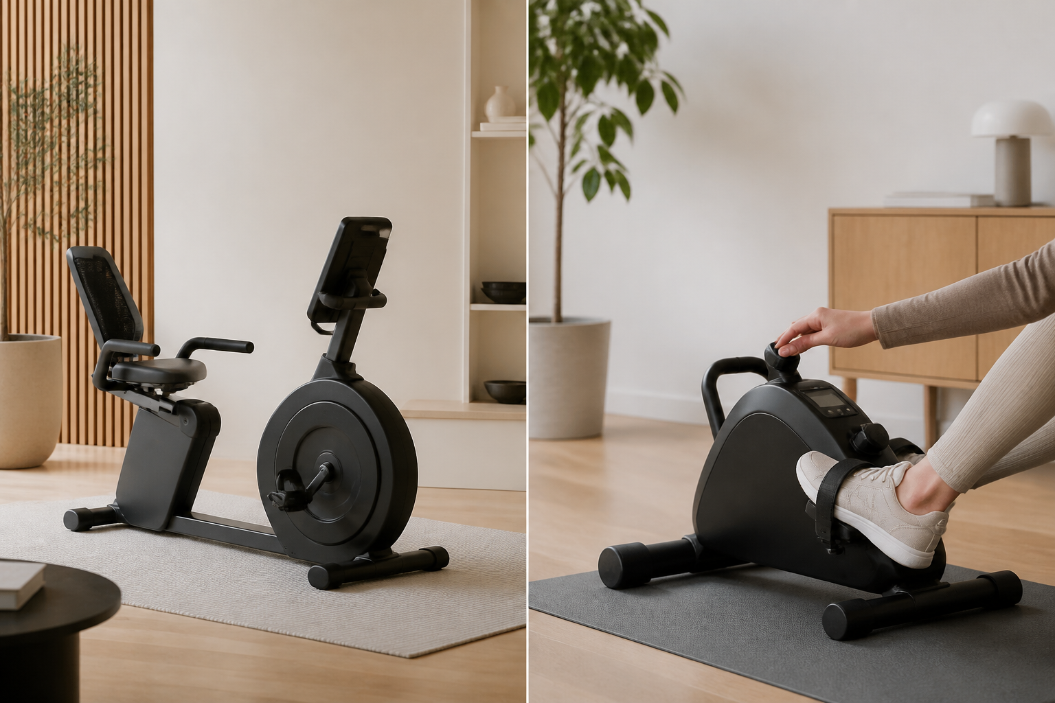 Stoelfiets vs pedaaltrainer: welke zit prettiger tijdens gebruik?