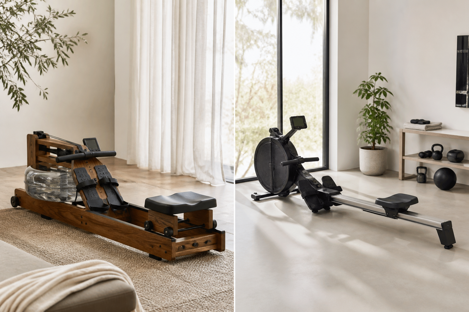WaterRower A1 vs Domyos 500B: welk toestel past bij jouw trainingsdoel?