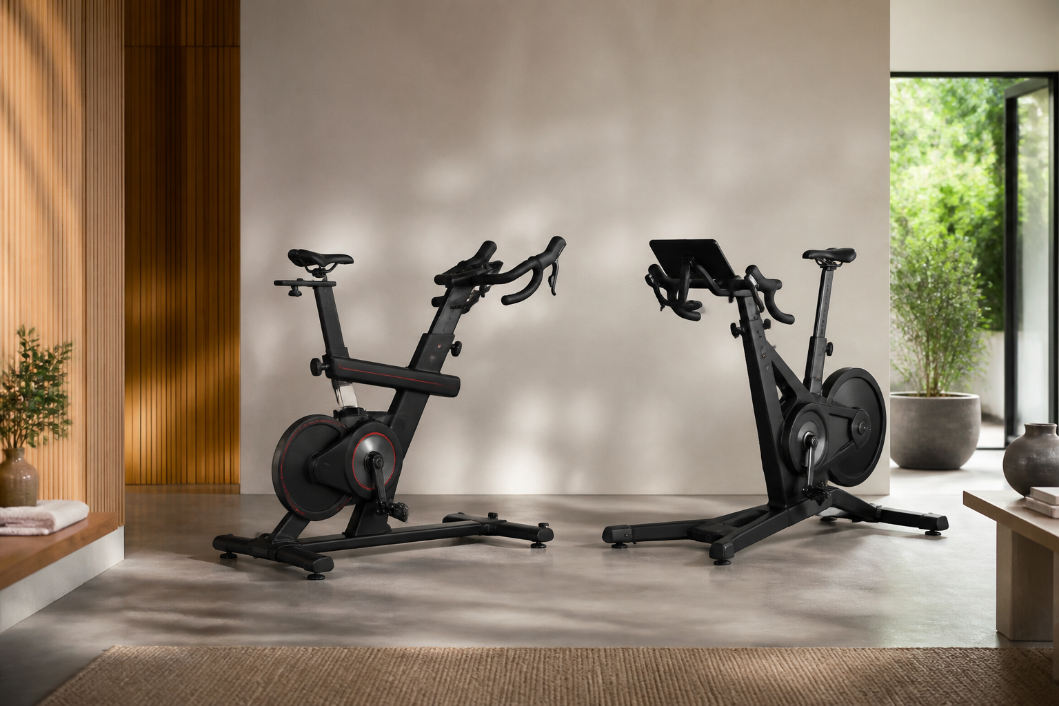 Wattbike Atom vs Tacx Neo Bike Plus: welke spinningfiets koop je?